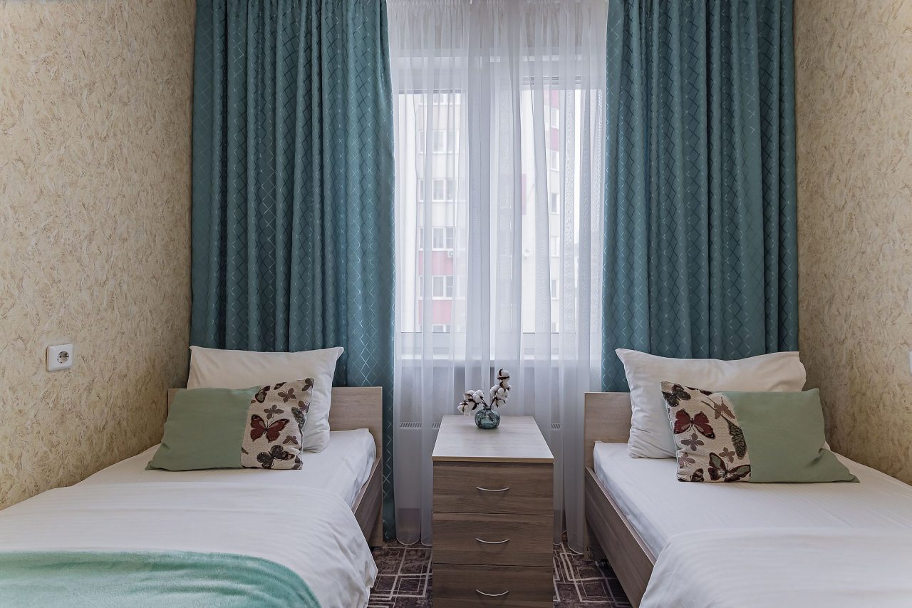 Уютная светлая квартира с лоджией и 2 спальнями