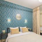 Стильная студия с видом на озеро