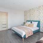 Комфортная квартира у озера с кондиционером и лоджией