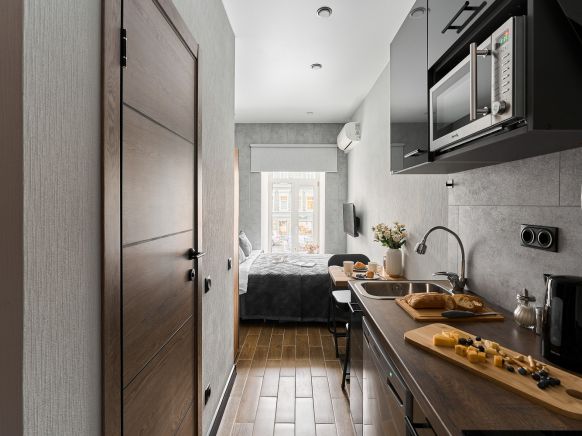 Фотография номера квартиры Апарт-отель Smart Lofts Бауманская