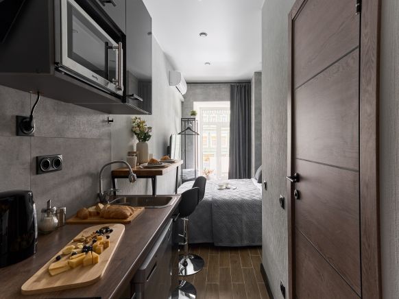 Фотография номера квартиры Апарт-отель Smart Lofts Бауманская