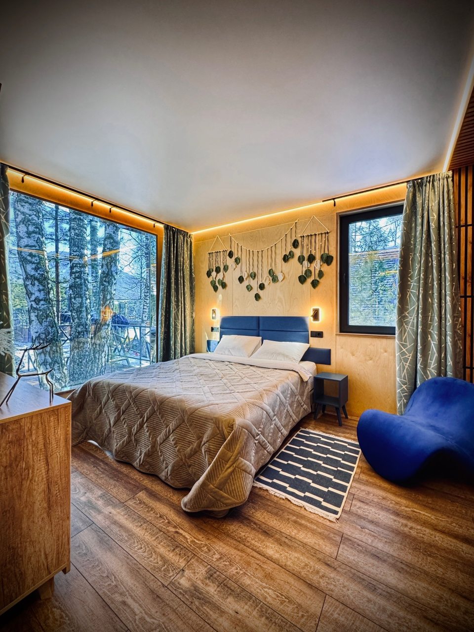 Коттедж (Zazerkalie с уличной теплой купелью и гидромассажем), База отдыха GEOMETRIKA Lounge hotel