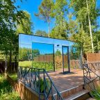 Коттедж (Zazerkalie), База отдыха GEOMETRIKA Lounge hotel