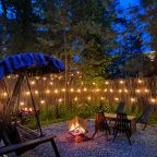 Коттедж (Zazerkalie с уличной теплой купелью и гидромассажем), База отдыха GEOMETRIKA Lounge hotel