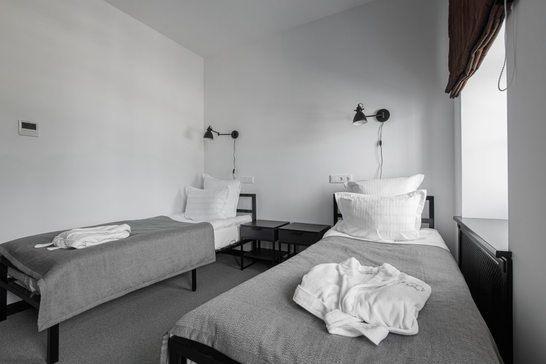 Двухместный (Standard TWIN с двумя односпальными кроватями) бутик-отеля Новый свет, Гродно