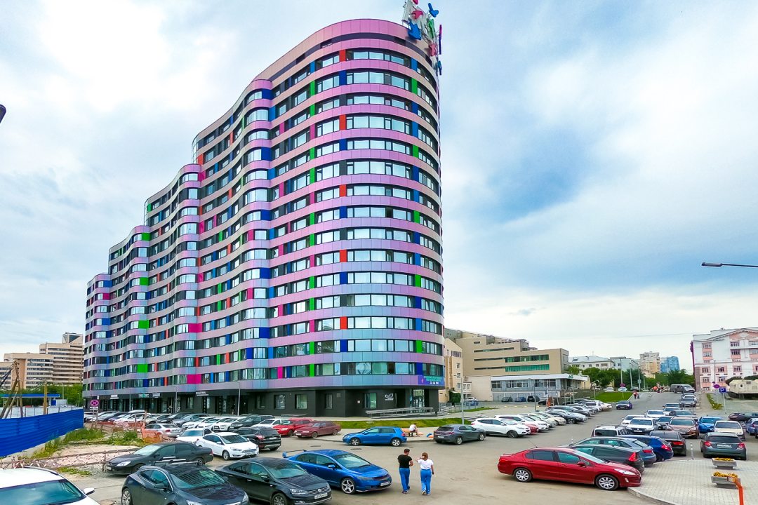 Смешанная парковка, Современный комплекс апартаментов Артек (ApartUnit)