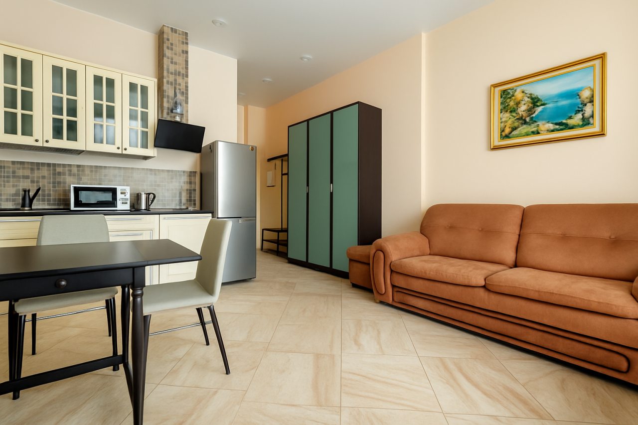 Апартаменты (Deluxe ЖК Екатерининский квартал 102б), Апартаменты Deluxe Apartment в Екатерининском квартале