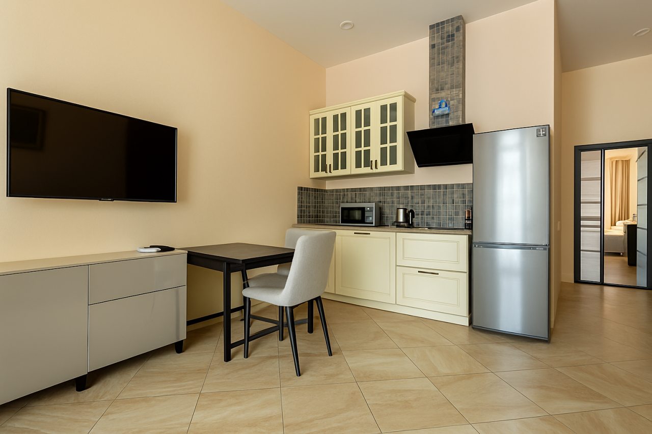 Апартаменты (Deluxe ЖК Екатерининский квартал 102б), Апартаменты Deluxe Apartment в Екатерининском квартале