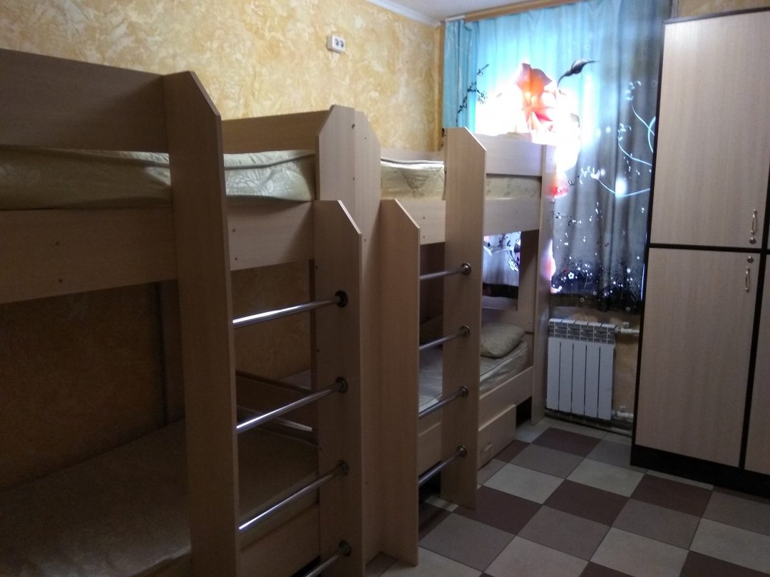 Шестиместный (Кровать в общем номере) хостела Кармен, Севастополь