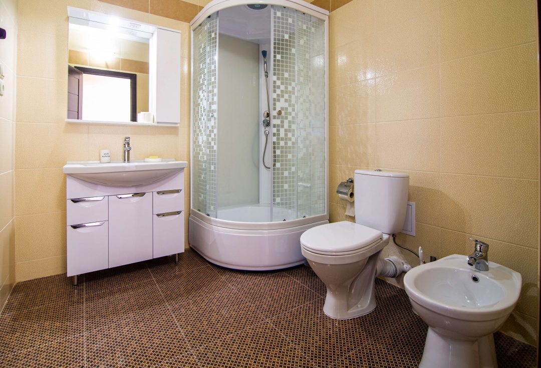 Собственная ванная комната, Мини-отель Крымские Зори