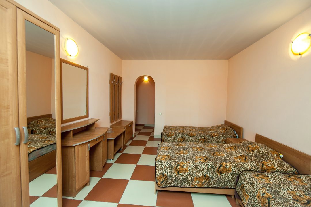 Двухместный (Двухместный номер с лоджией с односпальными кроватями) отеля БРИЗ, Сочи