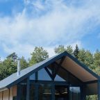 Коттедж (Большой дом на 2 спальни с камином, сауной и чаном (6+2)), База отдыха Карелия Парк