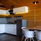 Коттедж (Большой дом на 2 спальни с камином, сауной и чаном (6+2)), База отдыха Карелия Парк