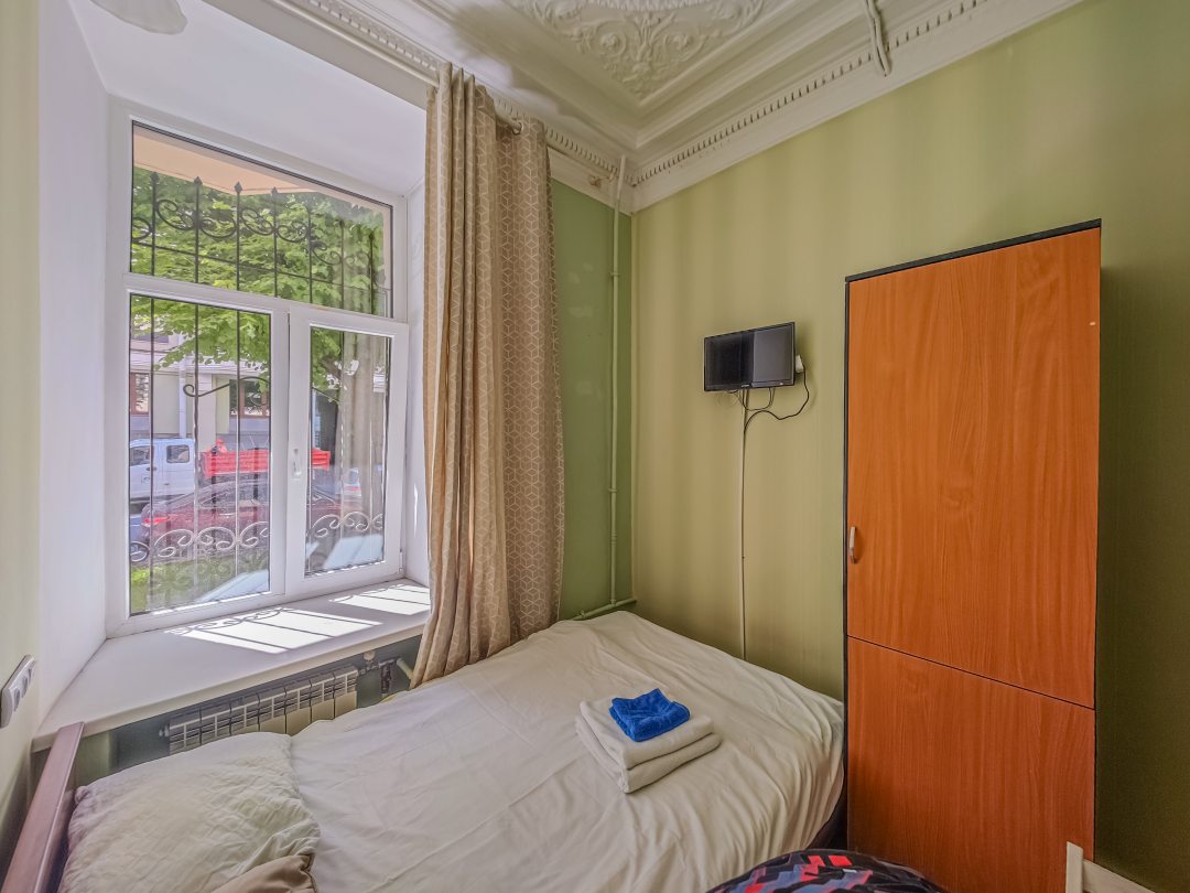 Двухместный (Улучшенный двухместный номер с двуспальной кроватью) апарт-отеля KM Red Kadet, Санкт-Петербург