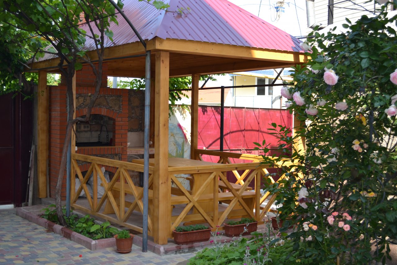 Трехместный (Стандарт на третьем этаже), Гостевой дом Дворик Италии