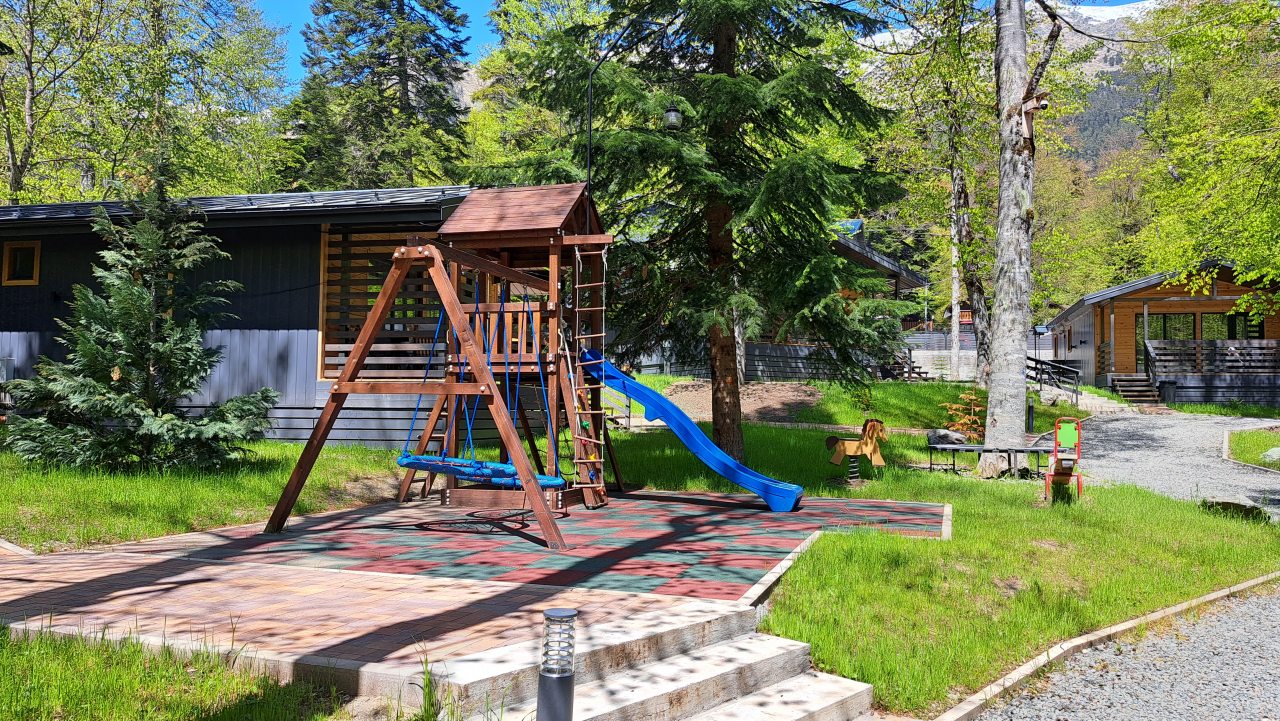 Коттедж (Семейный 1 эт.), База отдыха Arkhyz Family Club