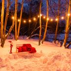 Шале (Лодж "М" с гриль-беседкой), Гостевой дом Wish Home Eco-loudge Yahroma