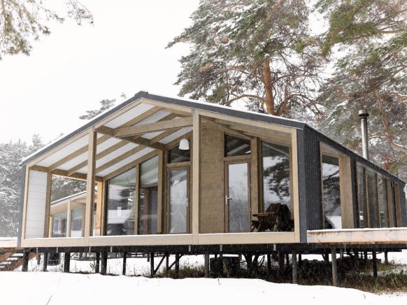 Глэмпинг-парк Голубое озеро, Бердск