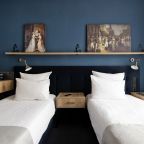 Двухместный (Стандартный номер с видом на город, двумя отдельными кроватями и террасой), Отель Королева Луиза