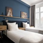 Двухместный (Стандартный номер с видом на город, двумя отдельными кроватями и террасой), Отель Королева Луиза