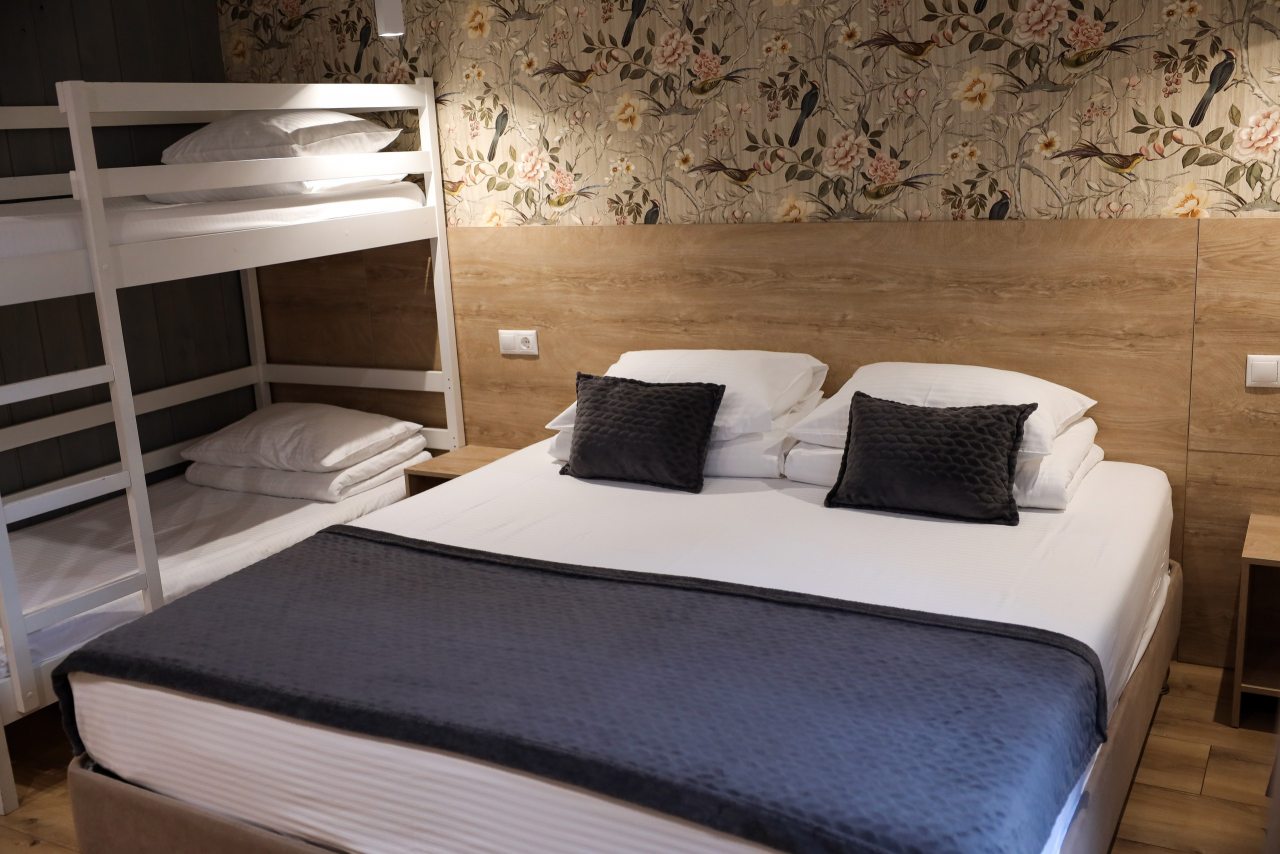 Комфортный номер на 4х человек.