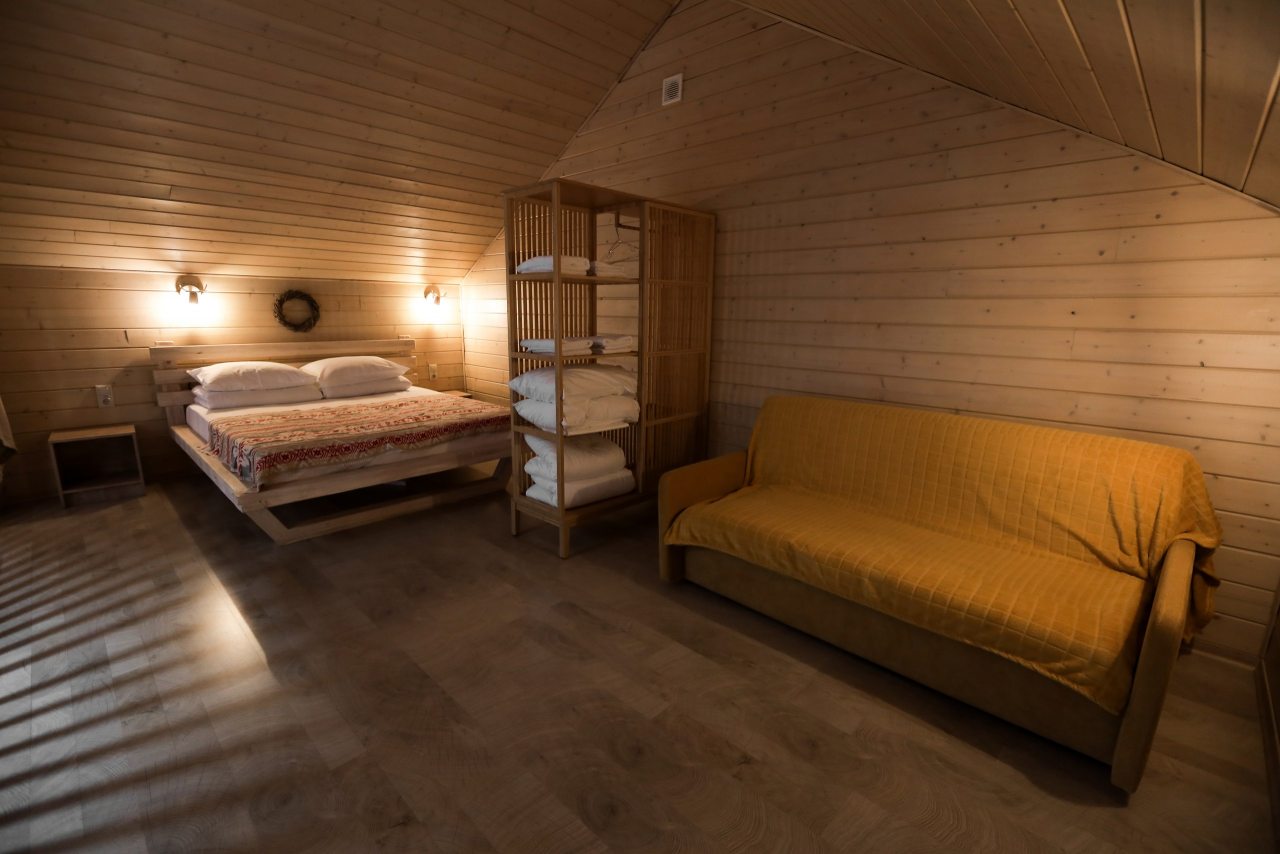 Уютный, теплый дом.