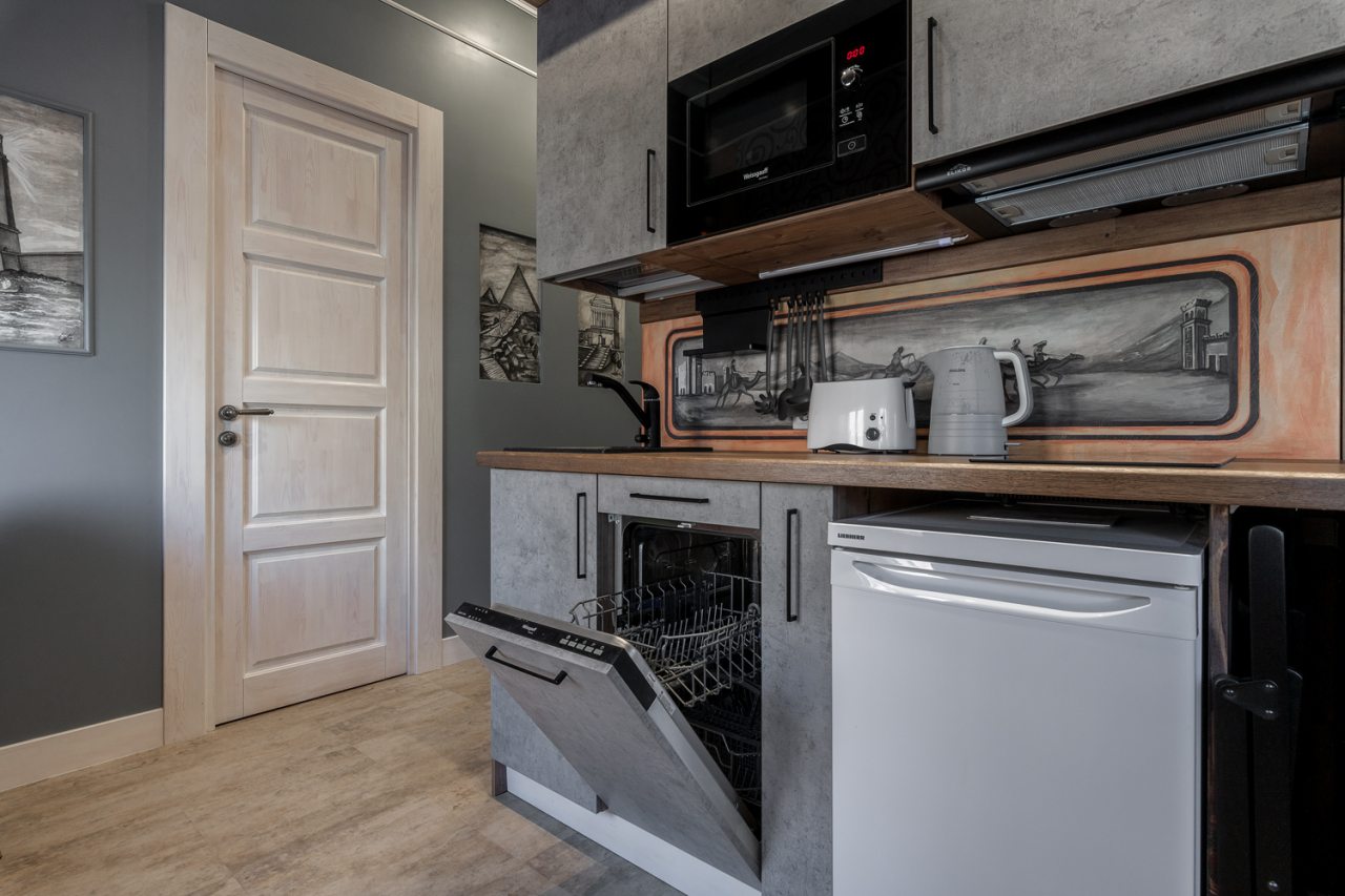 Апартаменты (С видом на наб. канала Грибоедова (бельэтаж) №2), Апартаменты RentalSPb on Griboedova embankment