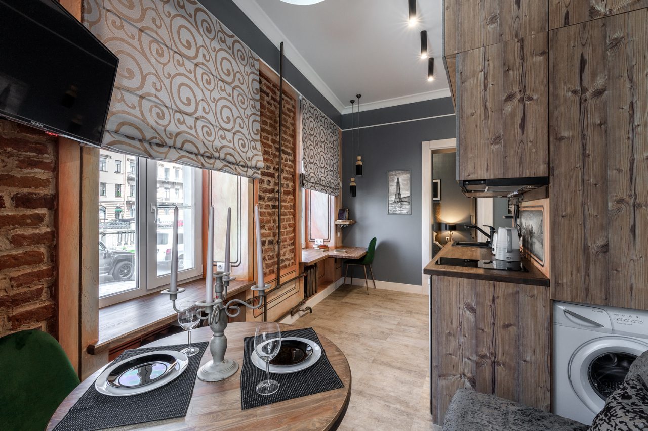 Апартаменты (С видом на наб. канала Грибоедова (бельэтаж) №2), Апартаменты RentalSPb on Griboedova embankment