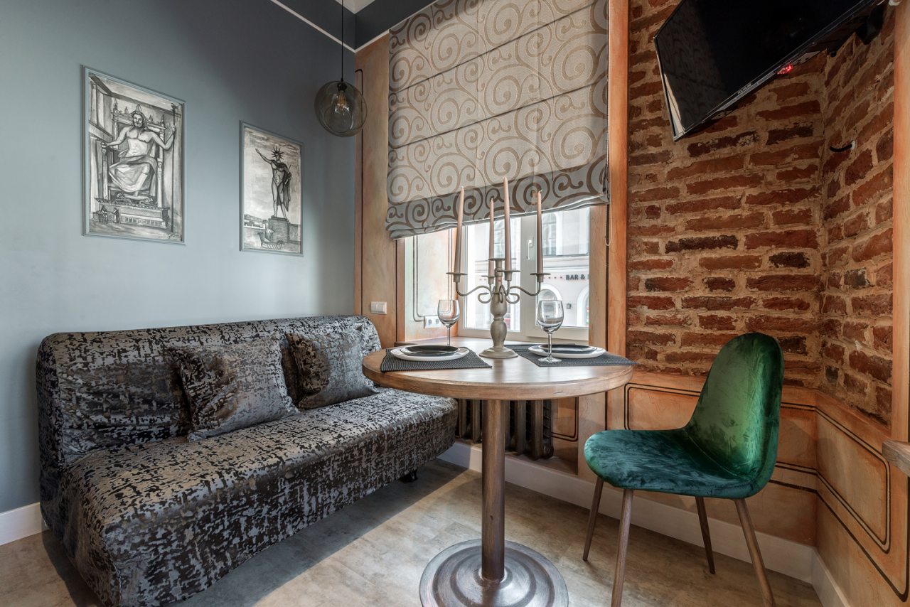 Апартаменты (С видом на наб. канала Грибоедова (бельэтаж) №2), Апартаменты RentalSPb on Griboedova embankment