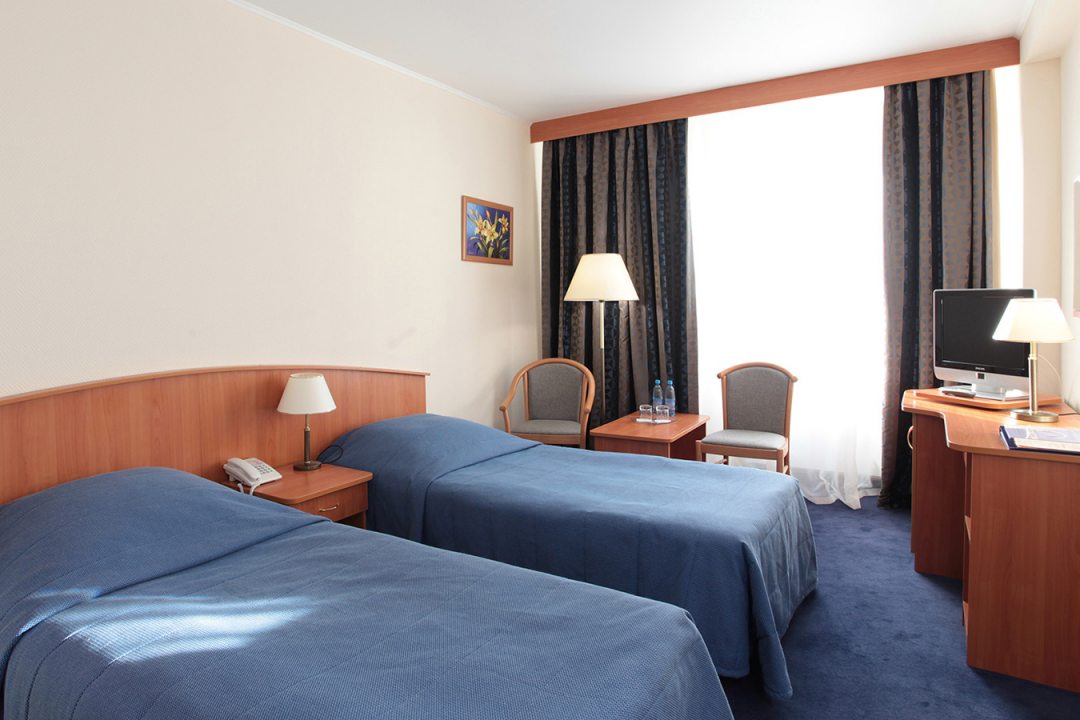 Двухместный (Двухместный стандарт плюс с 2мя односпальными кроватями) гостиницы Измайлово Гамма - Сигма, Москва