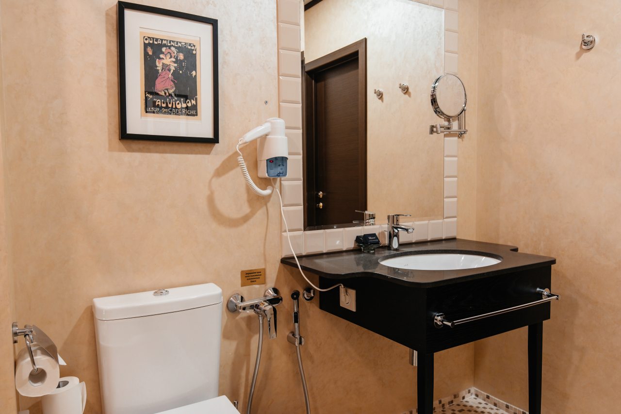 Номер (Джуниор сюит с двуспальной кроватью), Отель АЛТАЙ ПЭЛАС