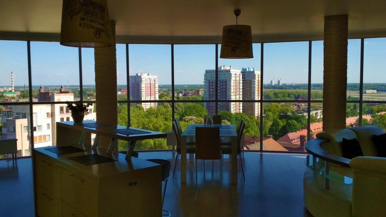 Апартаменты (Апартаменты №88, 2кк, 12 этаж из 21) апартамента Crown39, Калининград