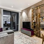 Апартаменты (Sky Suite 60-64 этаж Комфортный, высокий, душевный), Отель Sky Apartments