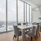 Апартаменты (Sky Grand Lounge 45 этаж Стильный, просторный, панорамный.), Отель Sky Apartments