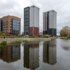 Квартира (Новгородская 9Б | Двухэтажная квартира на 23 этаже), Апартаменты GOSH