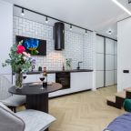 Квартира (Новгородская 9Б | Двухэтажная квартира на 23 этаже), Апартаменты GOSH