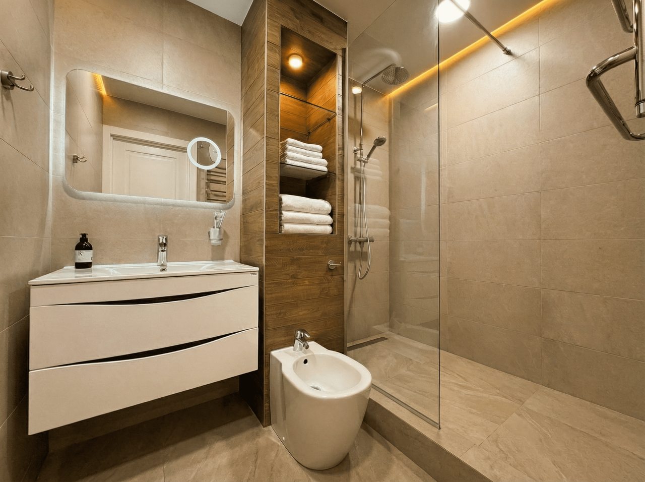 Квартира (Lounge Aurum 316 |Закрытый двор | Множетсво кофейн | Рестораны | 7 этаж |), Апартаменты GOSH