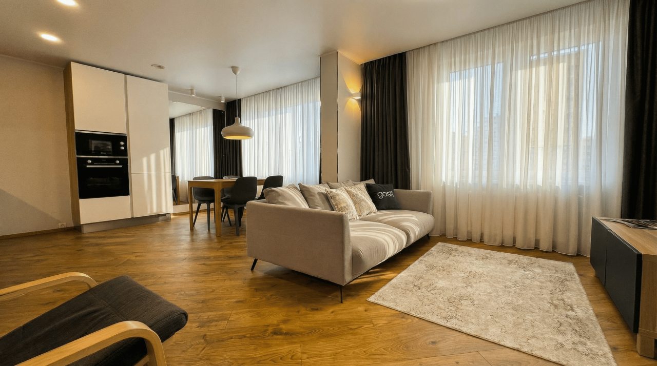 Квартира (Lounge Aurum 316 |Закрытый двор | Множетсво кофейн | Рестораны | 7 этаж |), Апартаменты GOSH