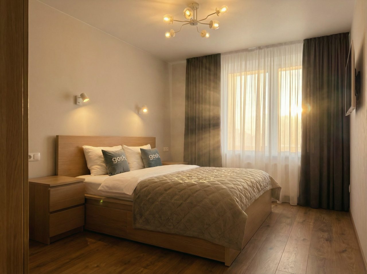 Апартаменты (Lounge Aurum 316 | 7 этаж), Апартаменты GOSH