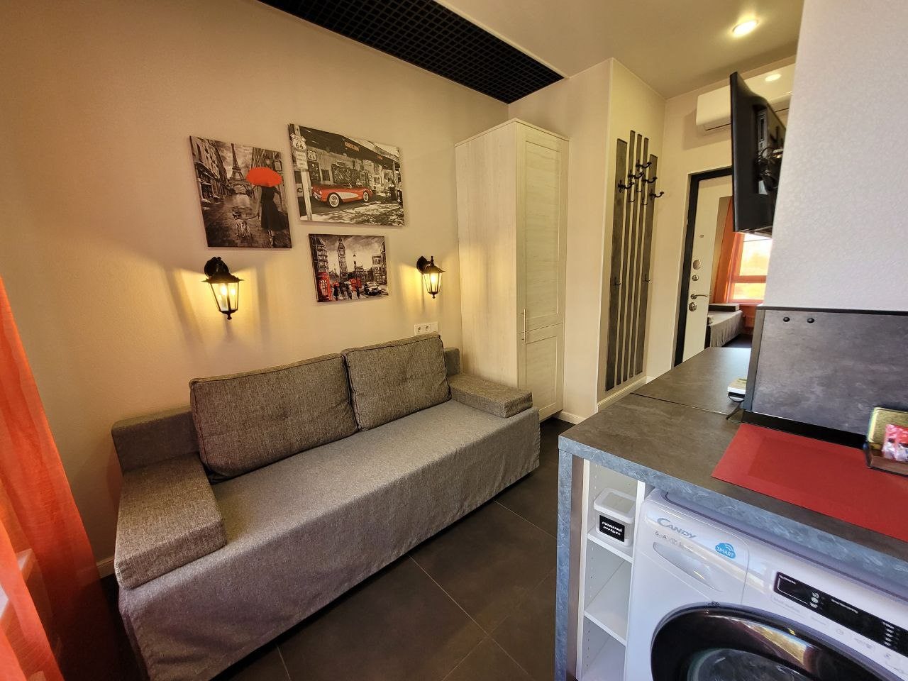 Маленькая студия. Общей площадью 14 кв.м.