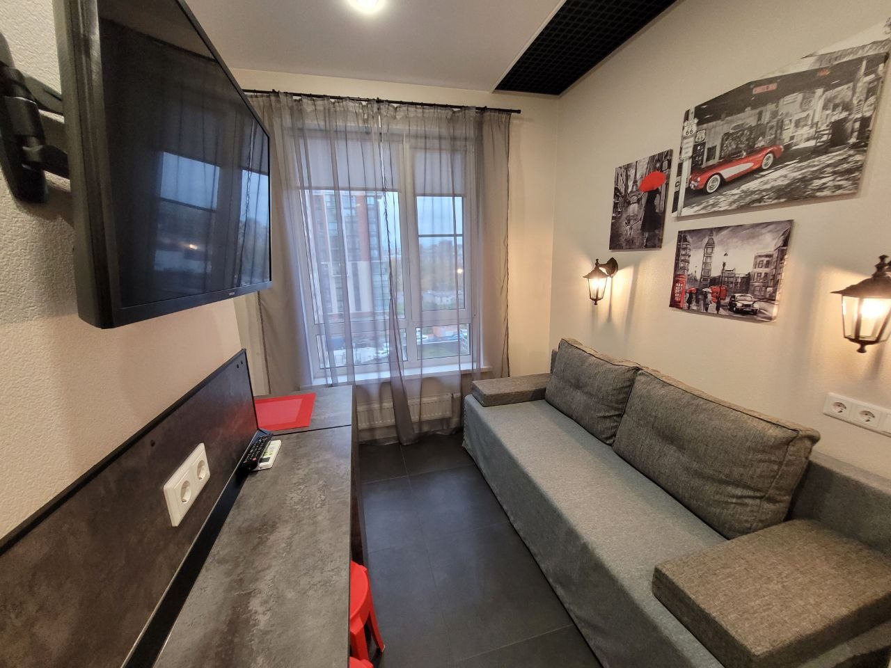 Студио (Студия с диванчиком), Апартаменты Города и страны