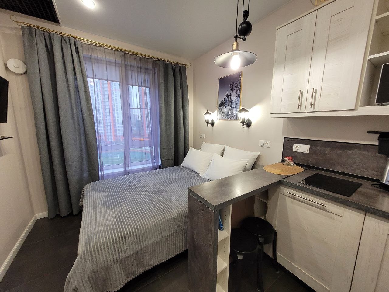 Апартаменты (Уютная студия), Апартаменты Города и страны