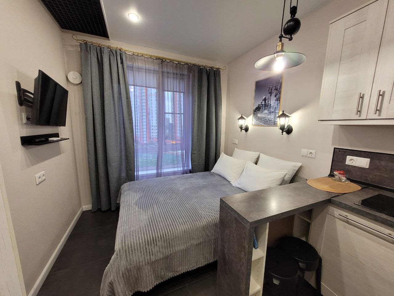 Апартаменты (Уютная студия), Апартаменты Города и страны