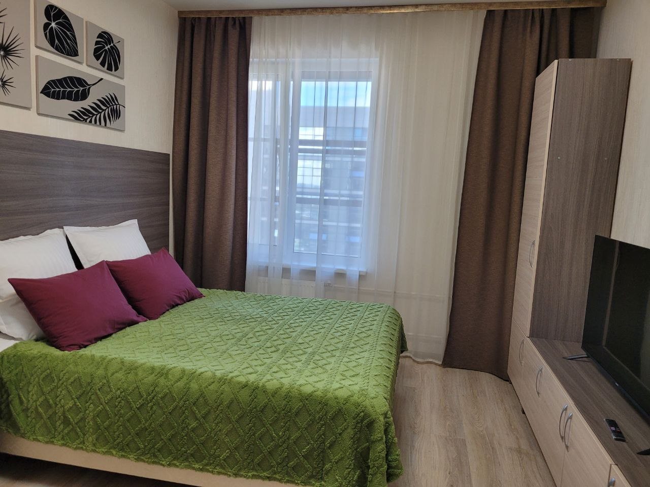 Апартаменты с лоджией.