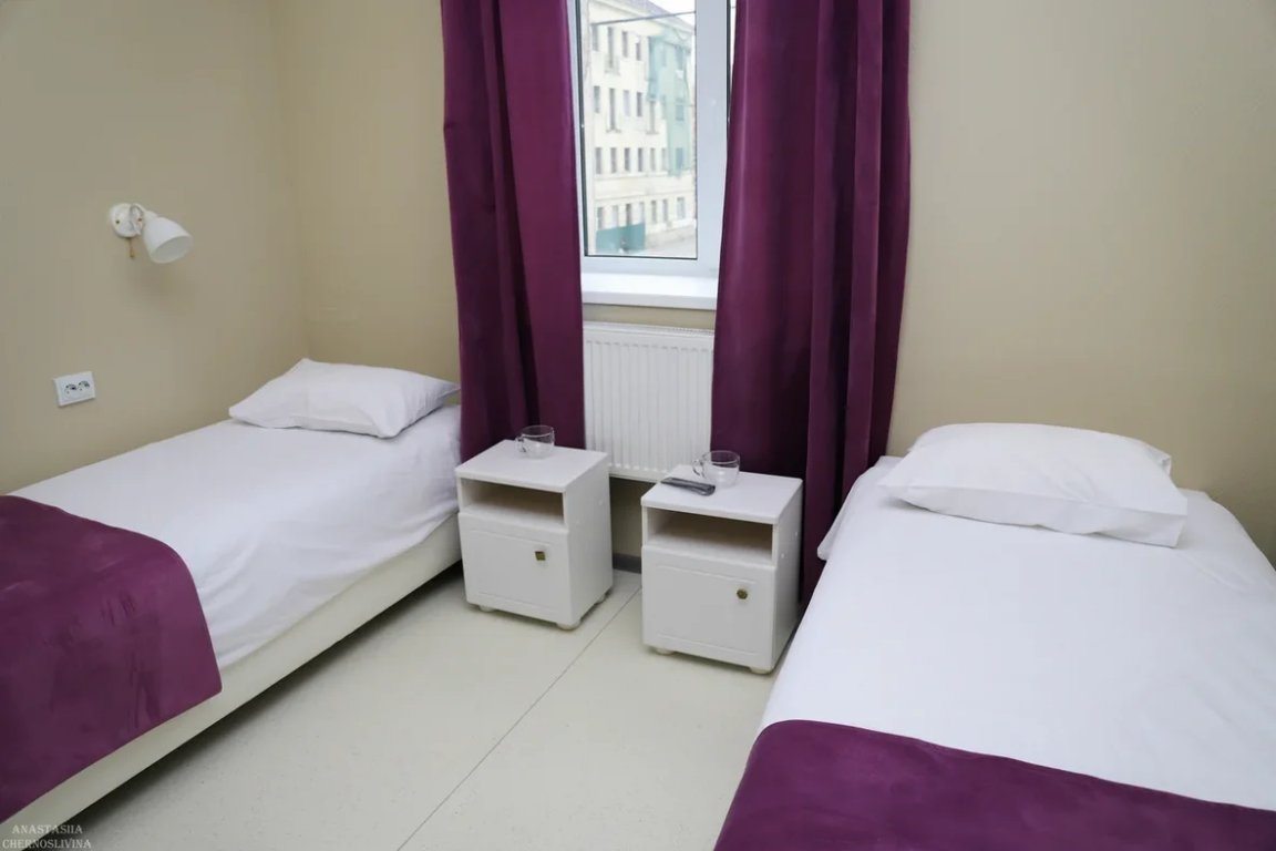 Двухместный (Номер с двумя отдельными кроватями) гостиницы 33Hotel, Кронштадт
