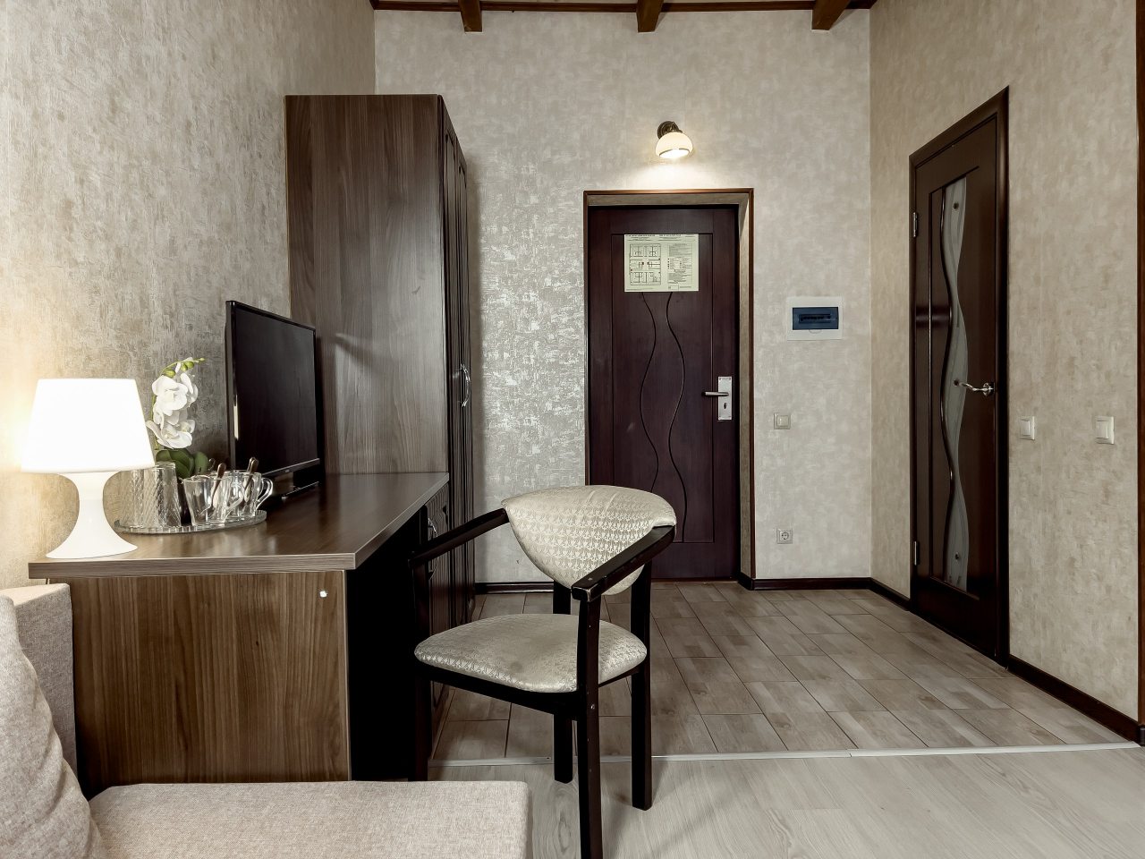 De Luxe (Делюкс с балконом и видом на горы), Отель Greek House