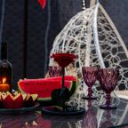 Купольная прозрачная беседка, Гостевой дом Рай в шалаше в Коробицыно