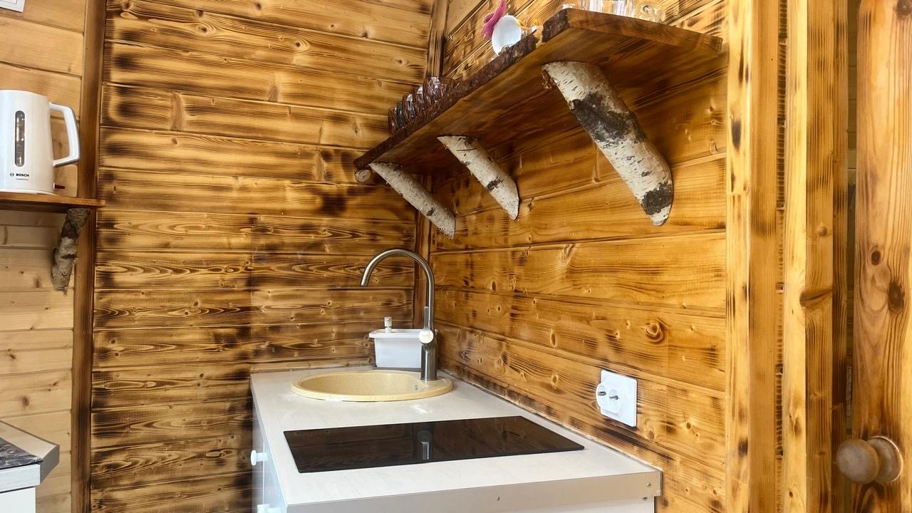 Девятиместный (Купольный домик 2), Гостевой дом Рай в шалаше в Коробицыно