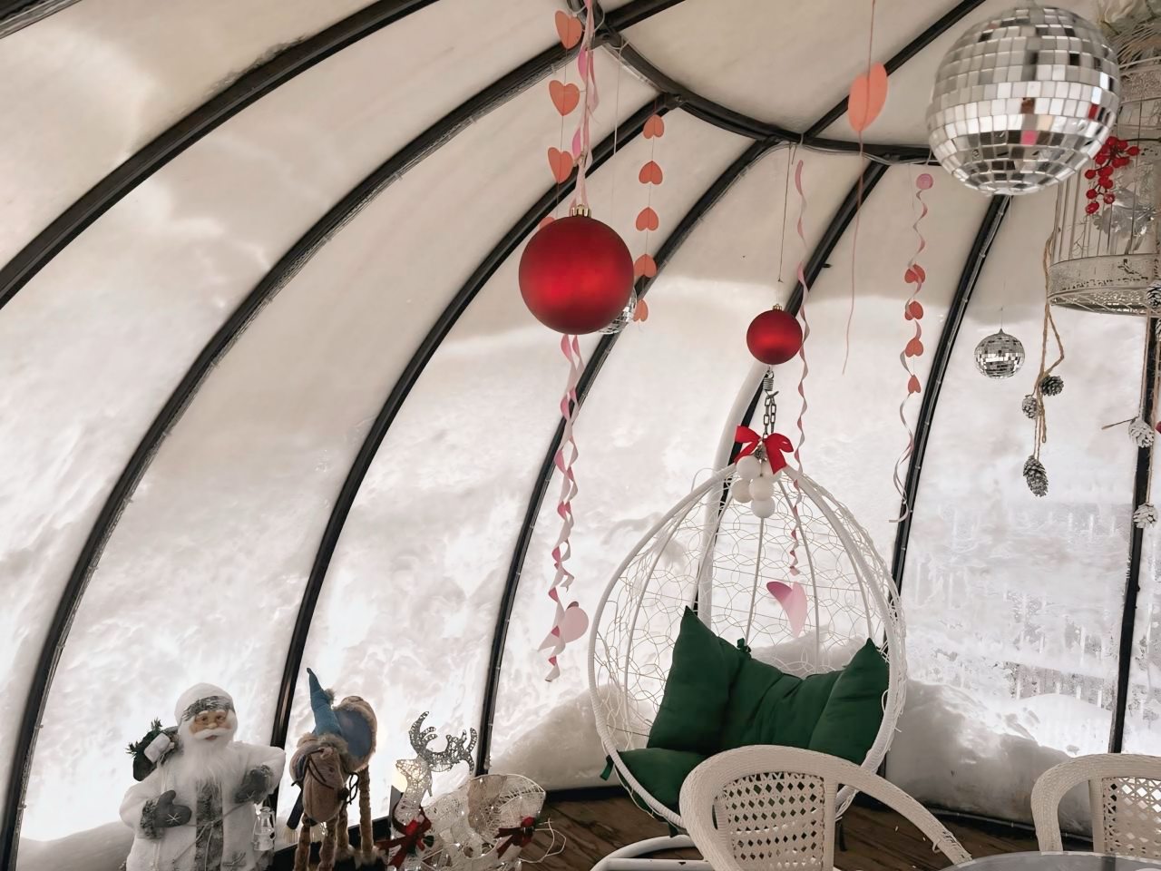 Девятиместный (Купольный домик 2), Гостевой дом Рай в шалаше в Коробицыно