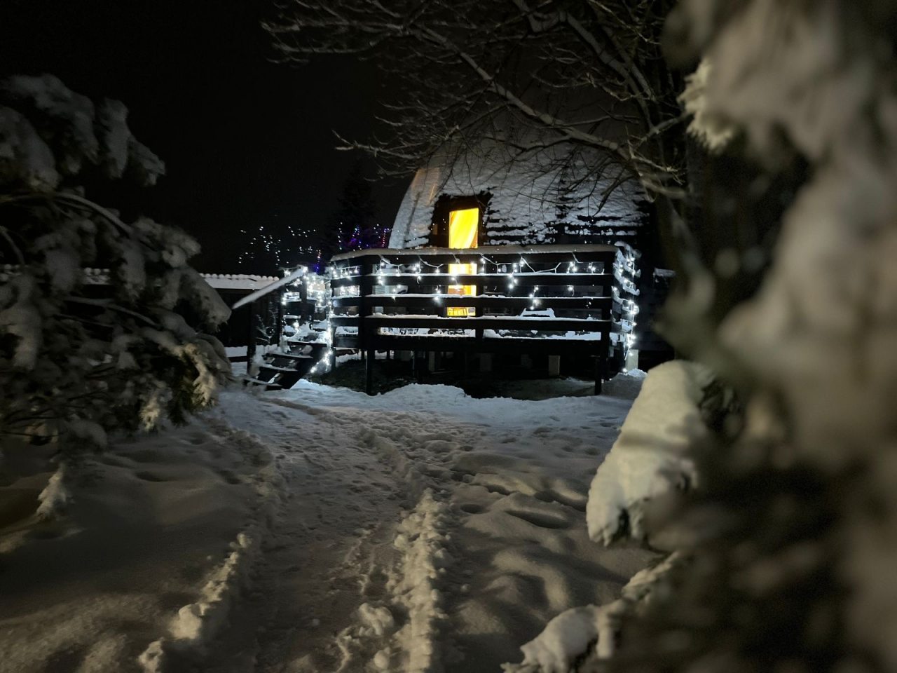 Девятиместный (Купольный домик 2), Гостевой дом Рай в шалаше в Коробицыно